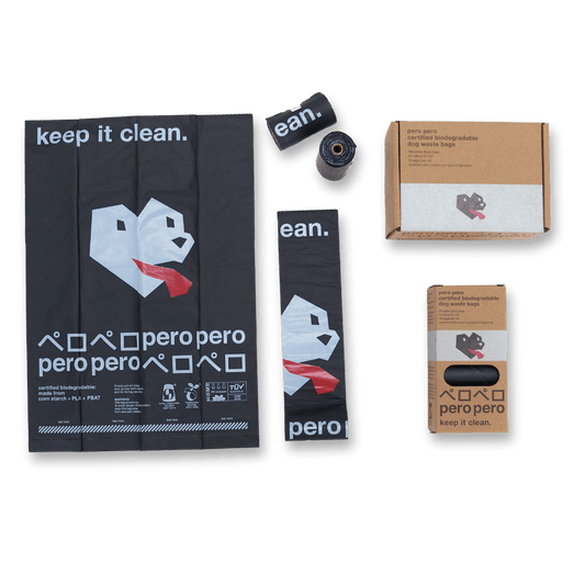 Keep it Clean. Dog Waste Bags – 12 pack - PeroPero